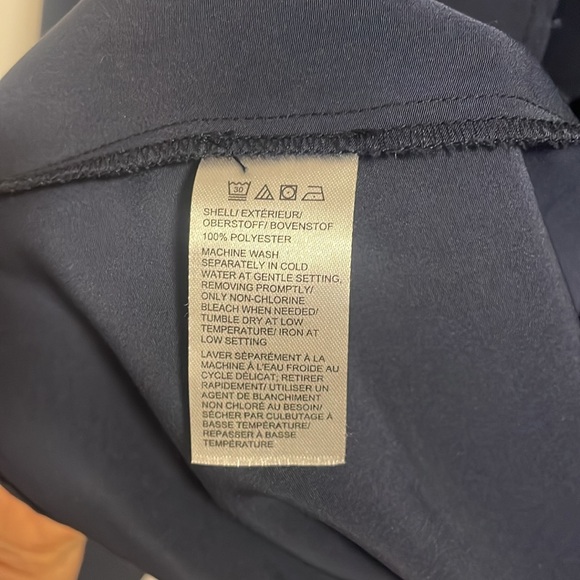 Halston Navy Blouse size XS - Picture 5 of 7